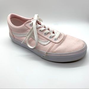 Vans Ward Iridescent Skate Shoe Heavenly Pink